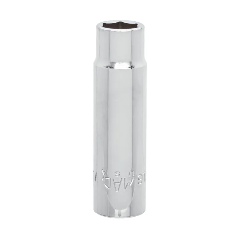 1/2" Drive Deep Socket 9/16" - 6-PT.