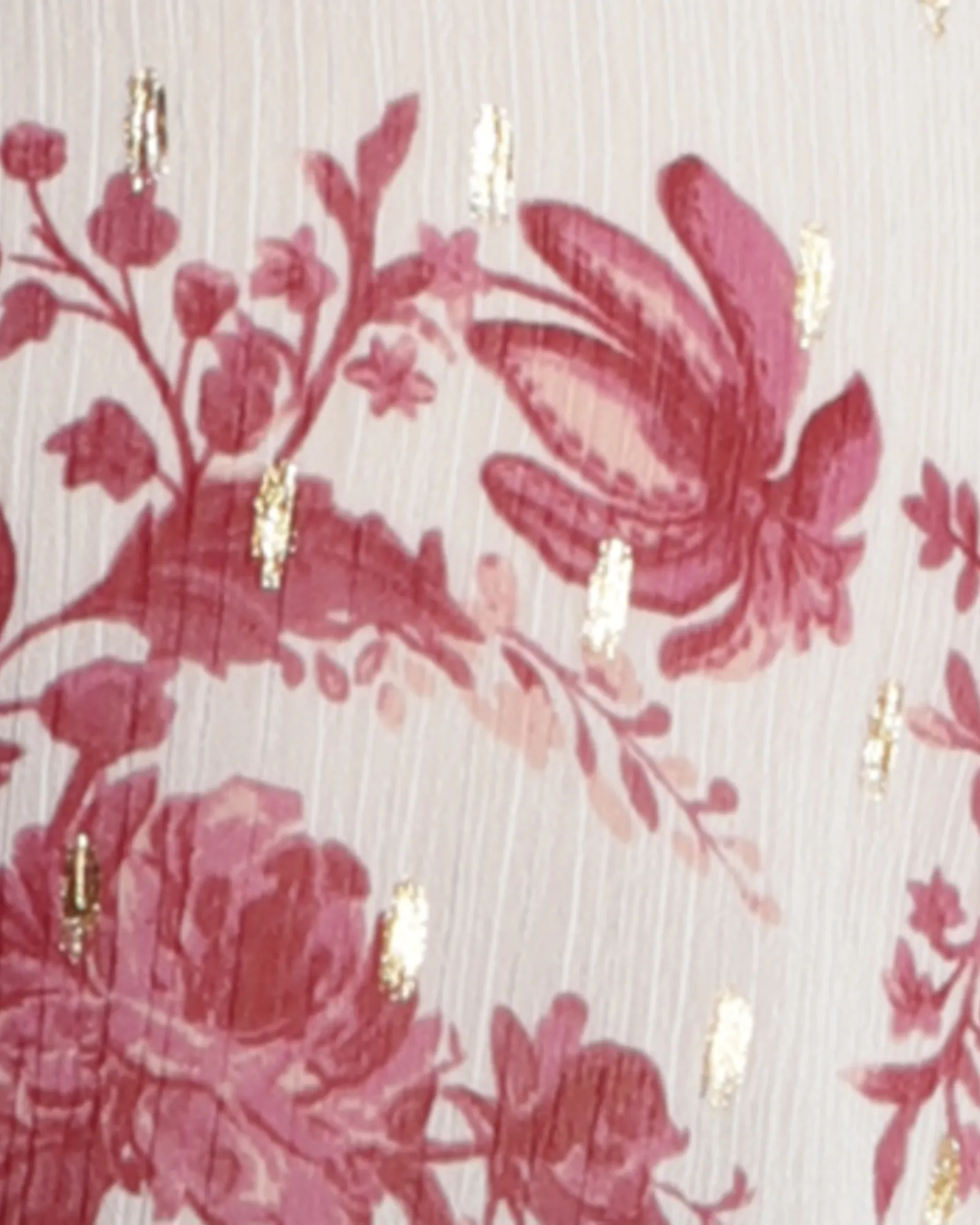 Acantha Kimono | White / Pink