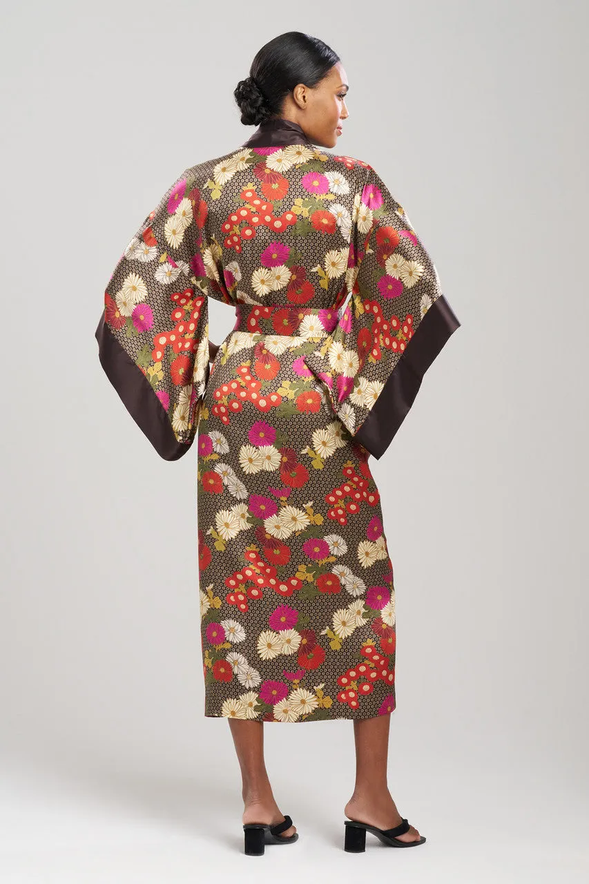 Agathe Kimono Silk Robe