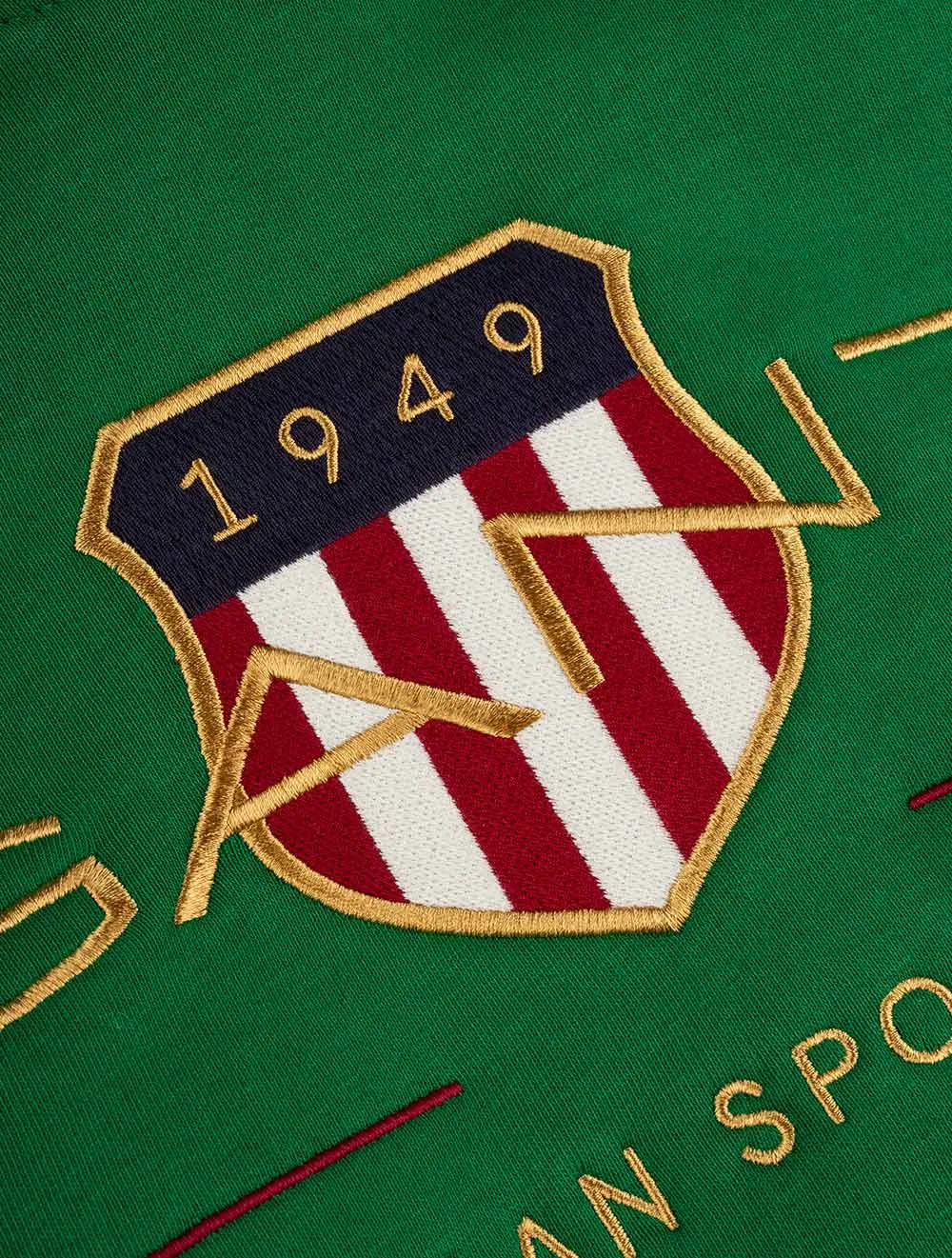 Archive Shield Hoodie Lavish Green