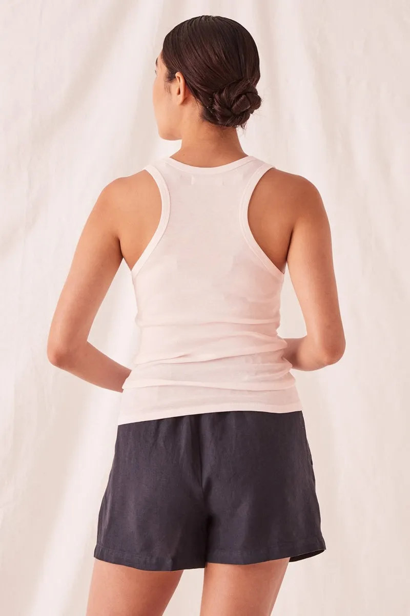 Assembly Label - Kai Rib Tank - Dew Pink