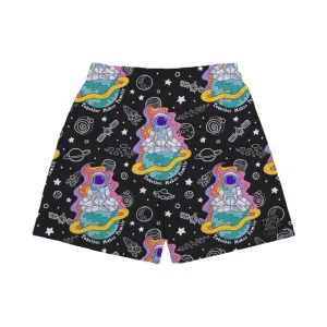 Athletic Mesh Shorts in Spaceman OG