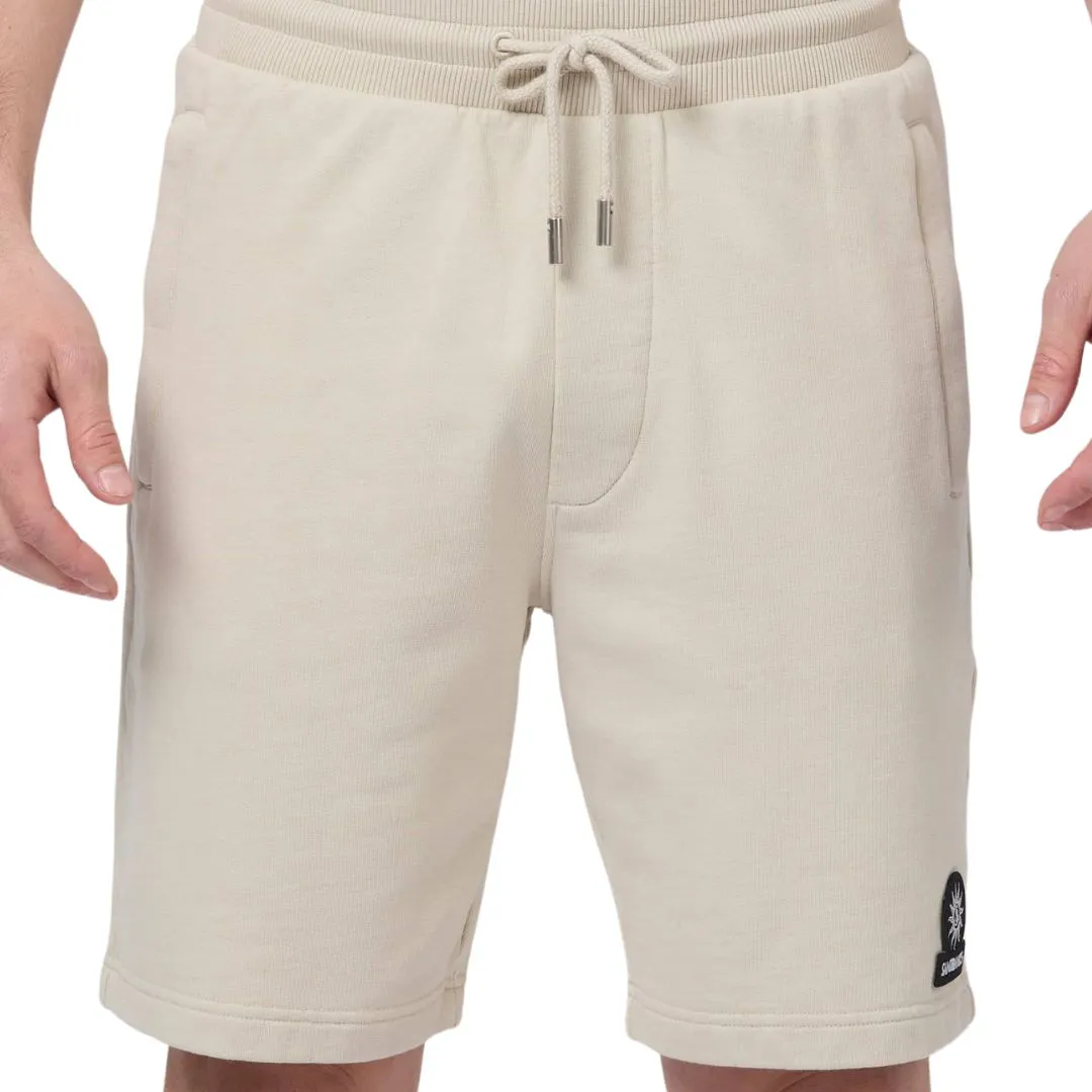 Badge Logo Sweat Shorts MSS12
