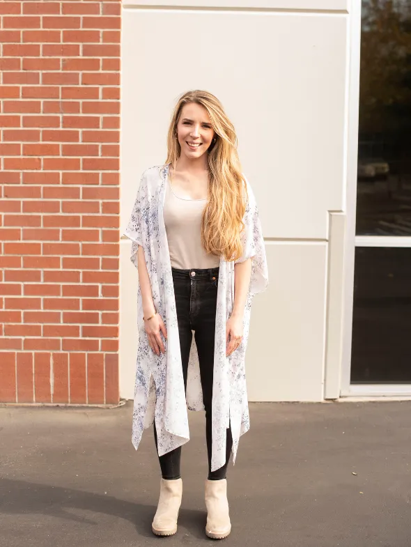 Breezy Meadow - Duster Kimono