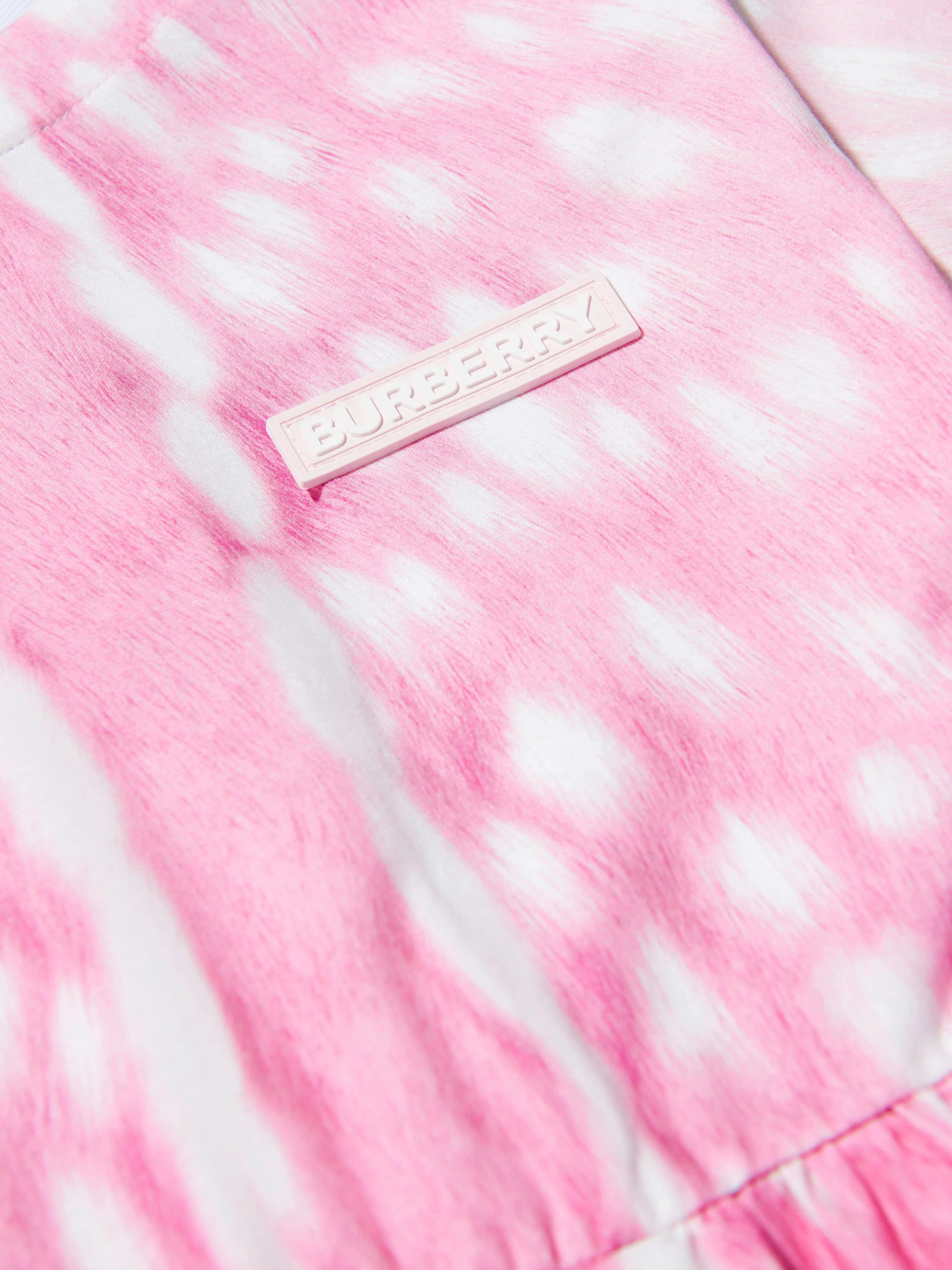 Burberry Girls Cotton Deer Print Dress