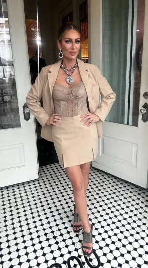 Calista Corset Style Blazer
