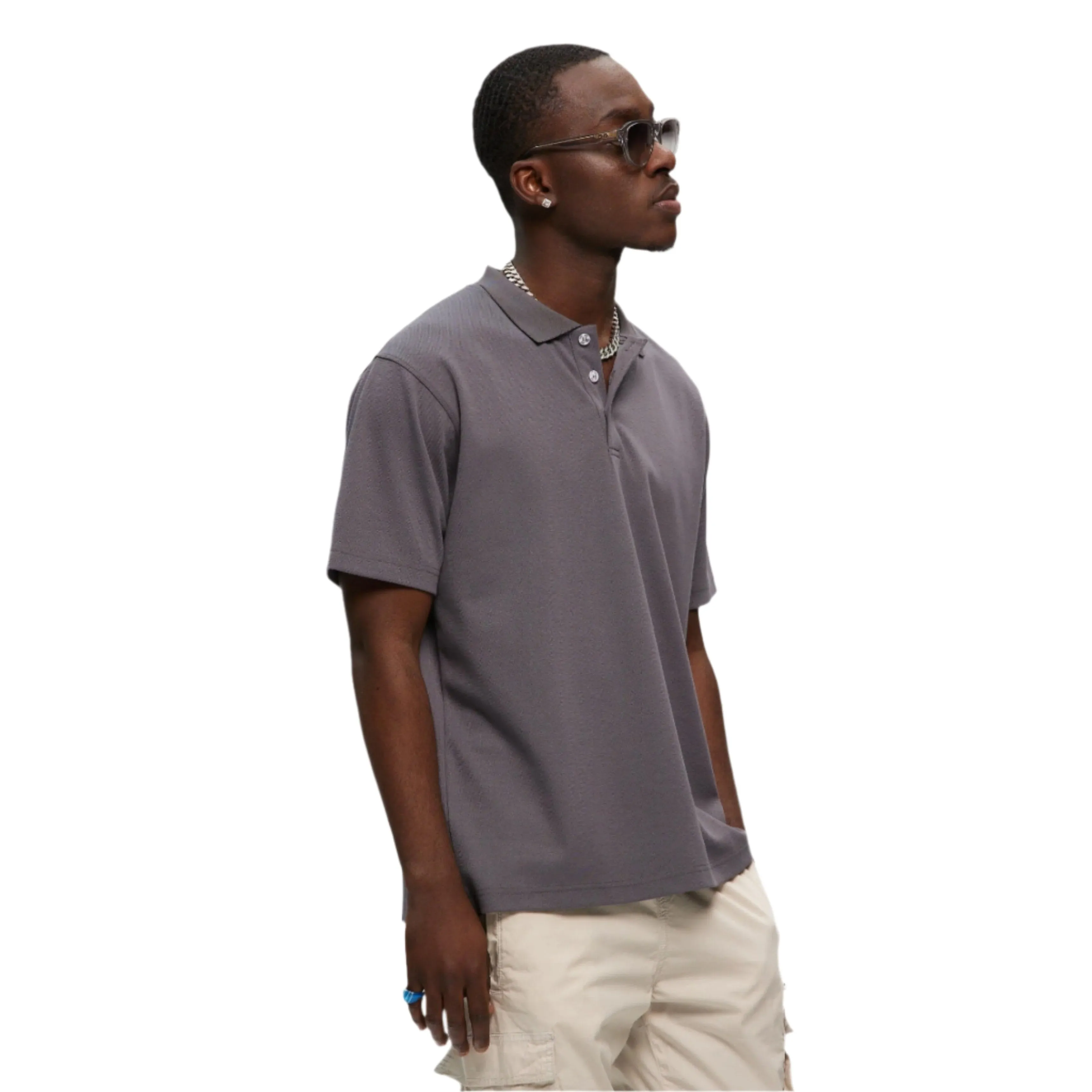 Charcoal Polo