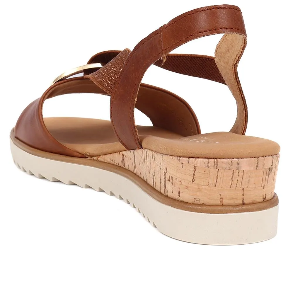 Chunky Leather Sandals  - GAB39509 / 325 075