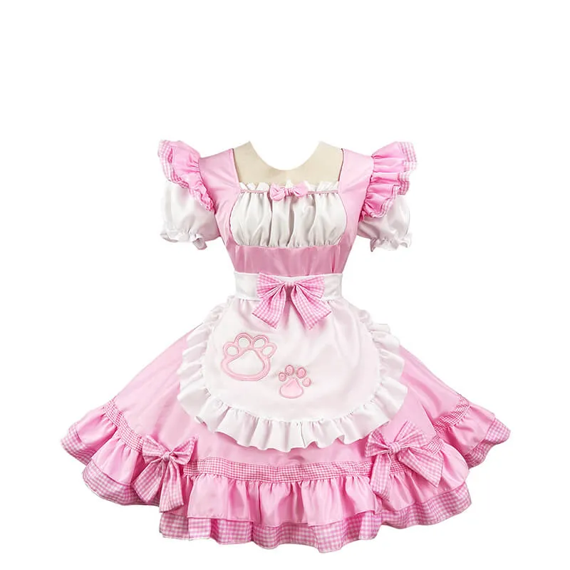 Cute Cat Paw Maid Lolita Dress