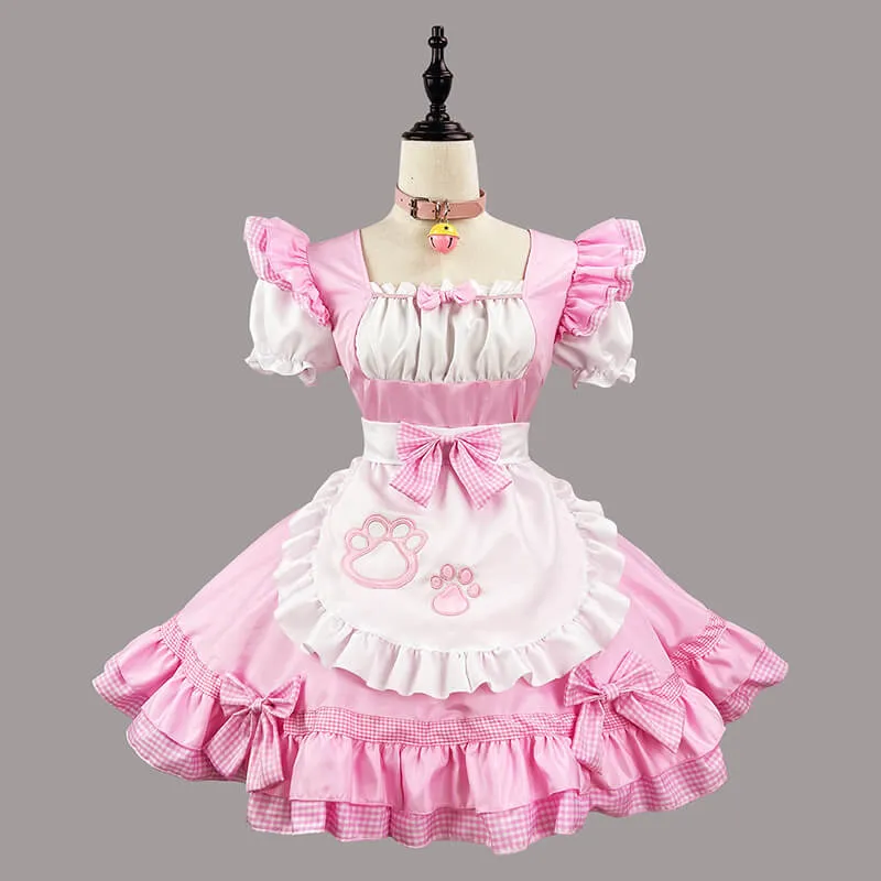 Cute Cat Paw Maid Lolita Dress