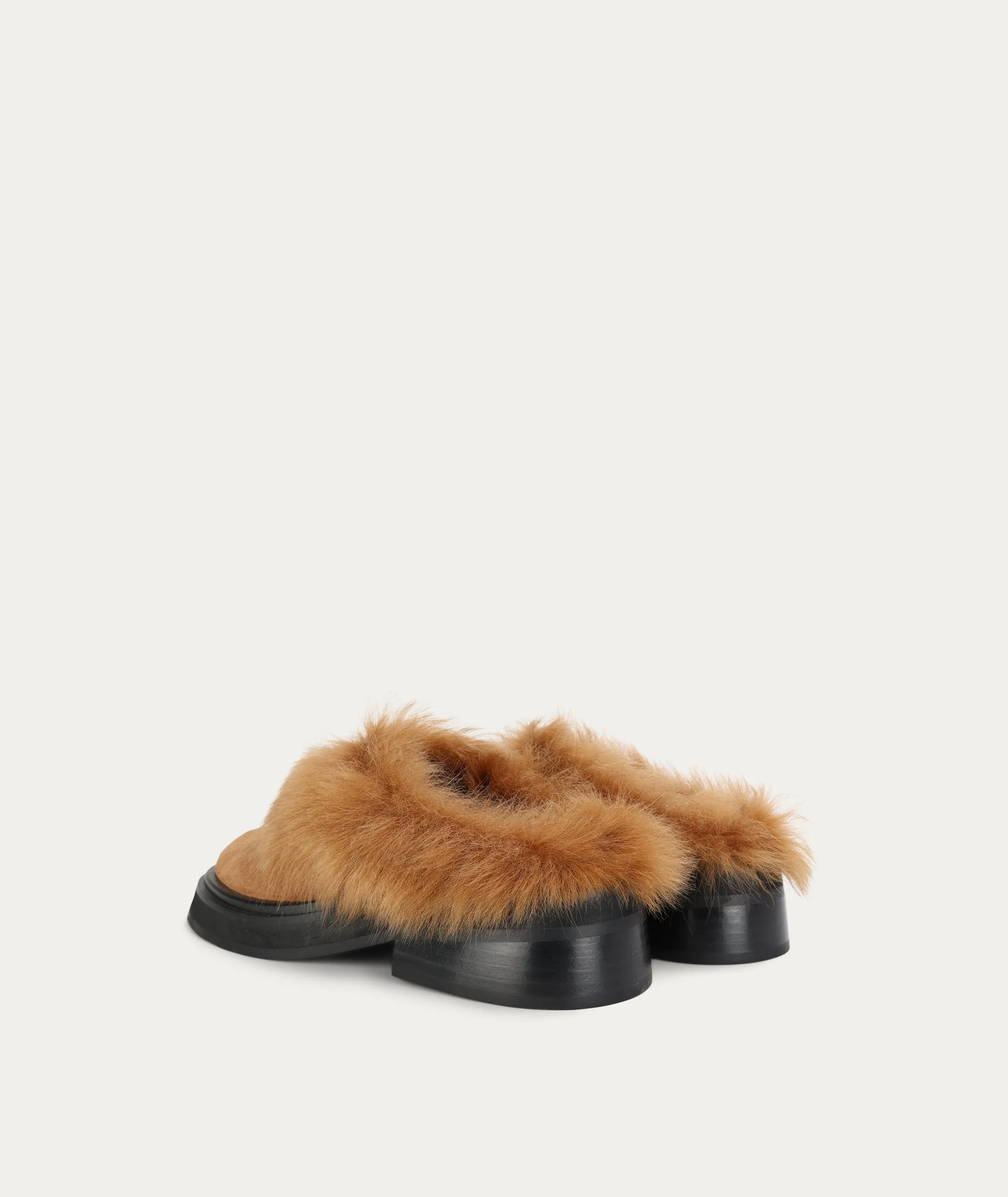 Deadly Ponies - Apollo Mule Gingerbread Suede