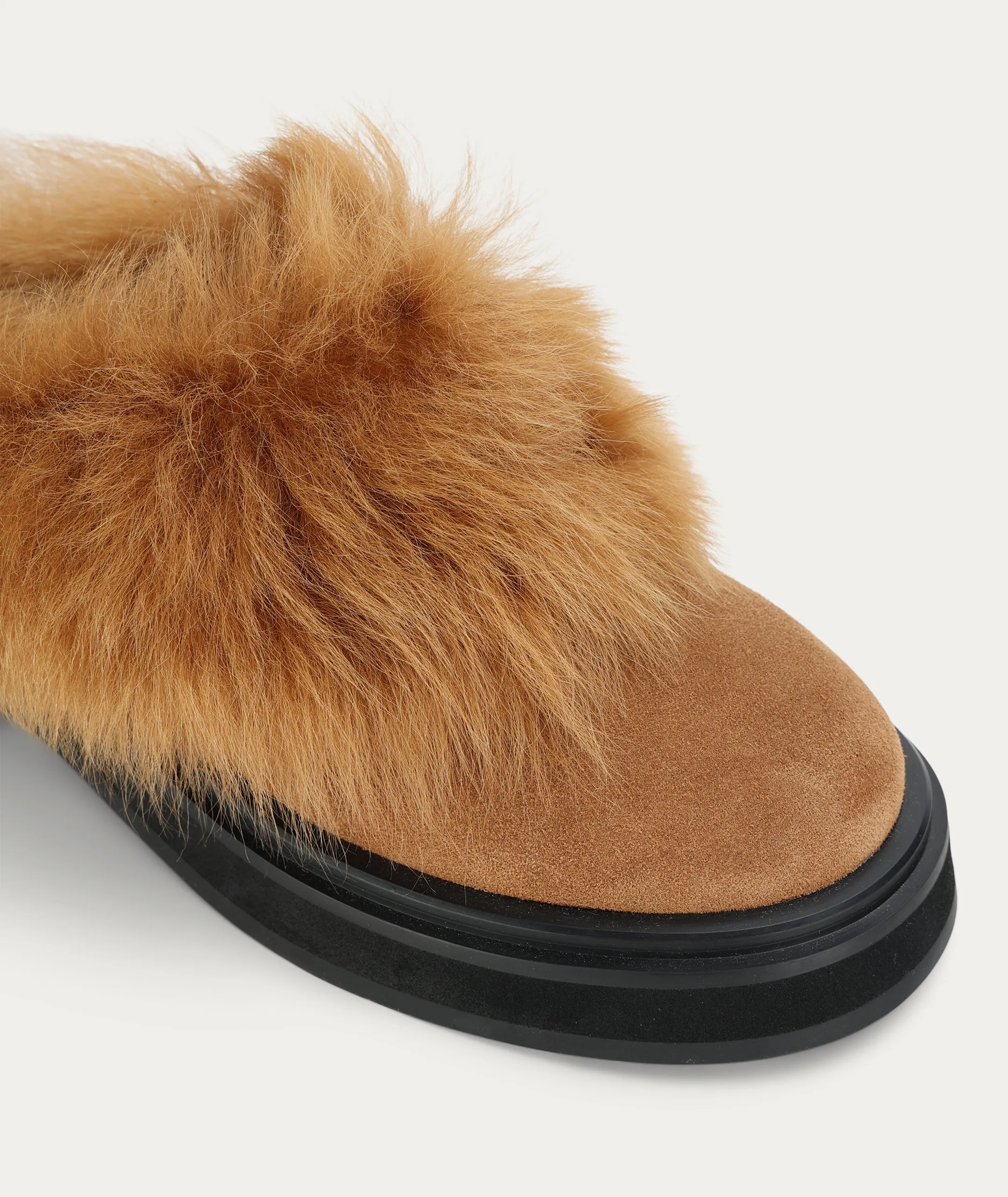 Deadly Ponies - Apollo Mule Gingerbread Suede