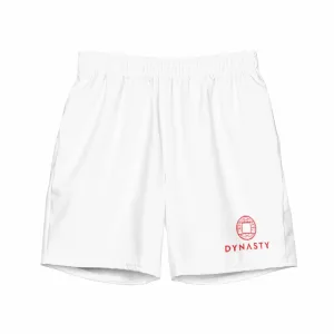 Dynasty Hybrid Emblem Board Shorts (White)
