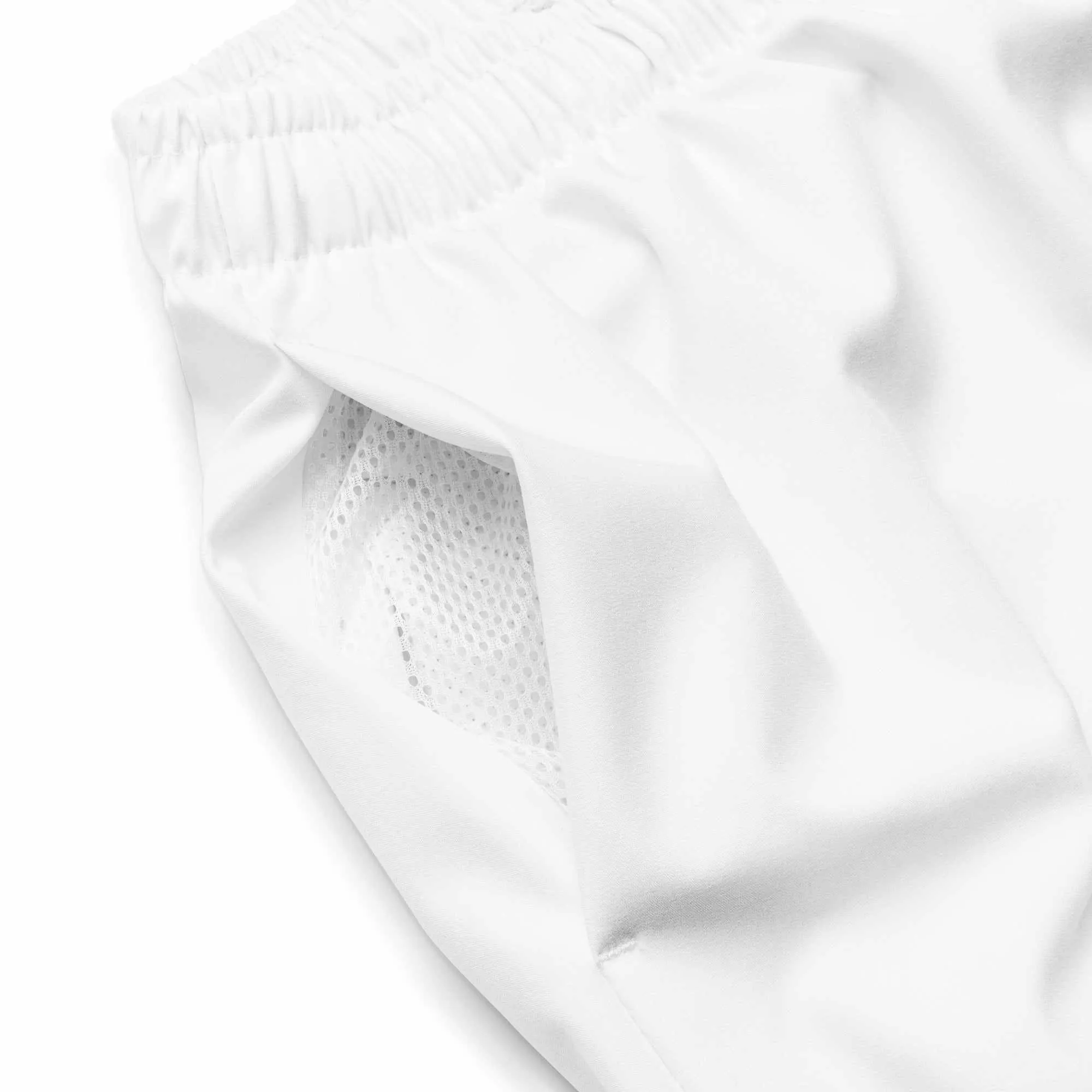 Dynasty Hybrid Emblem Board Shorts (White)