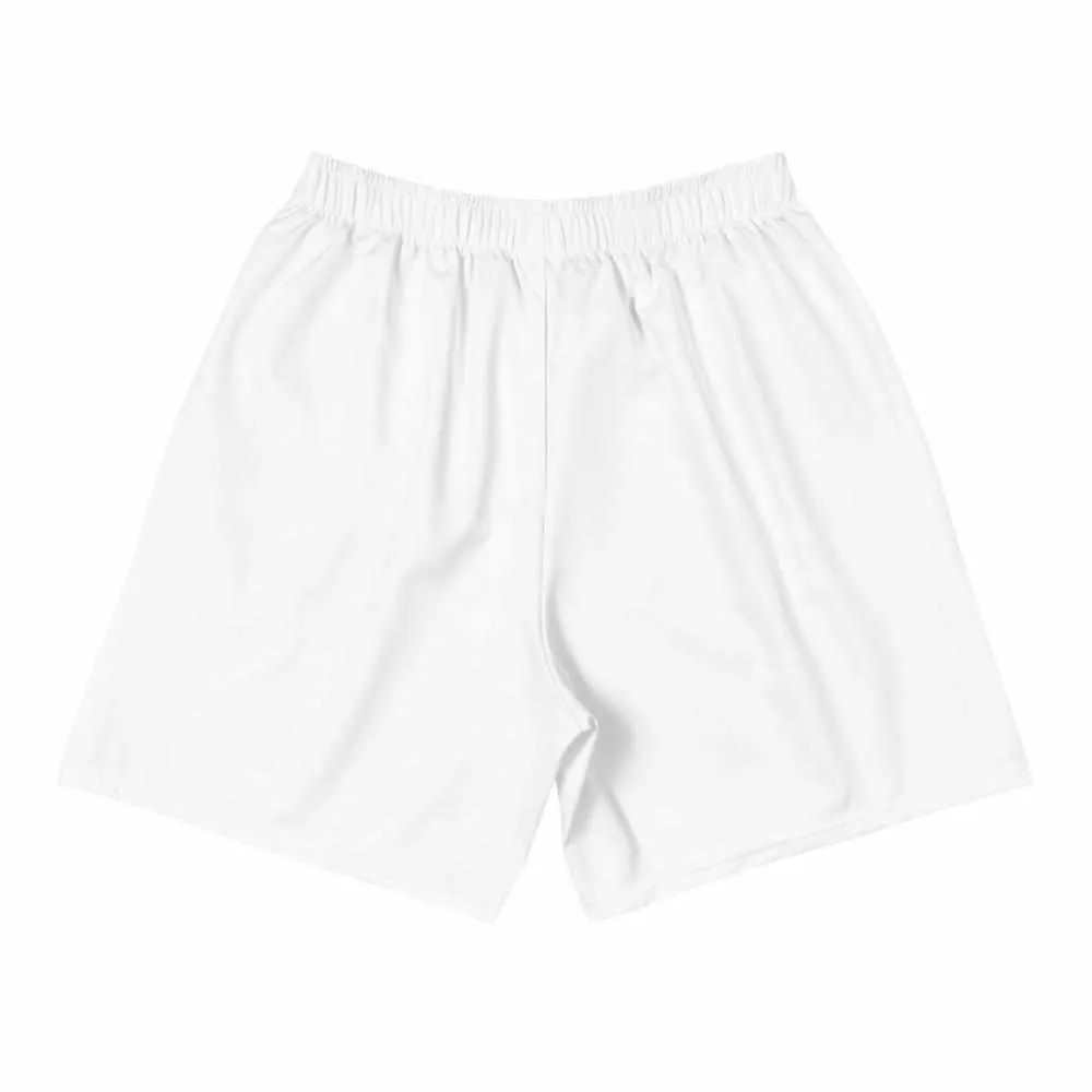 Dynasty Realize Your Potential Active Training Workout Shorts (White)