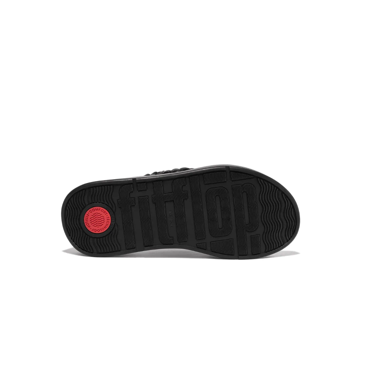 F-MODE Leather Woven Toe Thongs