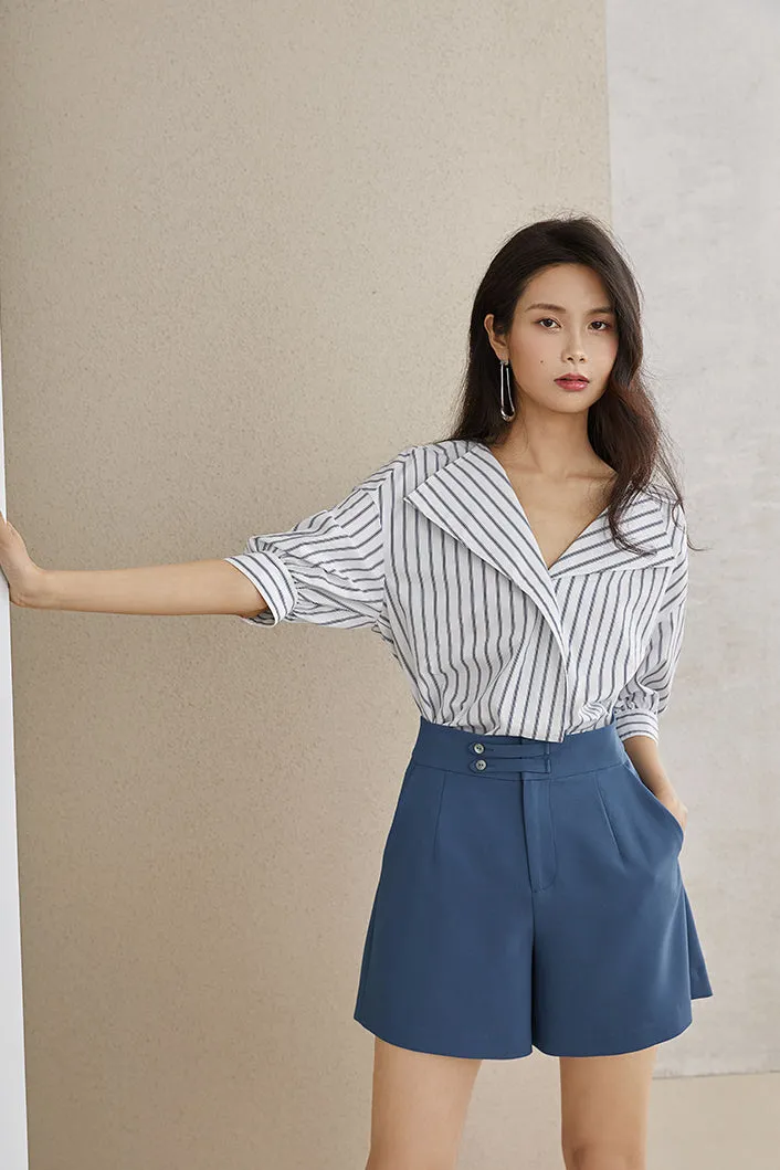 Fansilanen | Larisa Blue Shorts