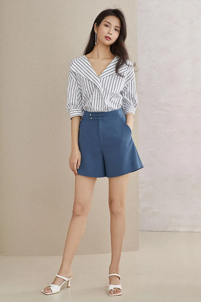 Fansilanen | Larisa Blue Shorts