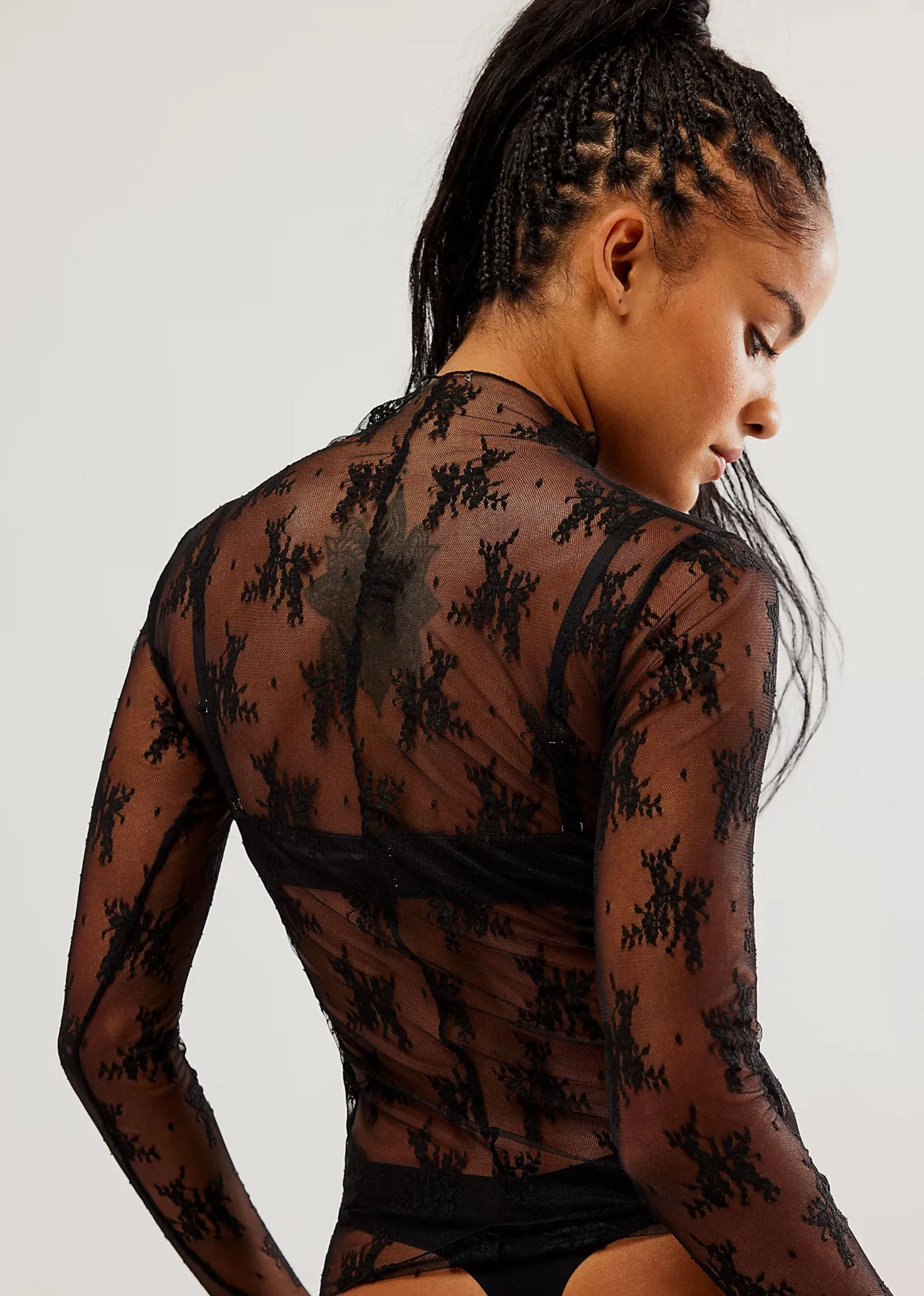 Free People Lady Lux Layering Top ★ Black