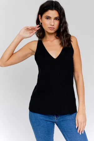 FS Clearance Front and Back Deep V-Neck Tank Top