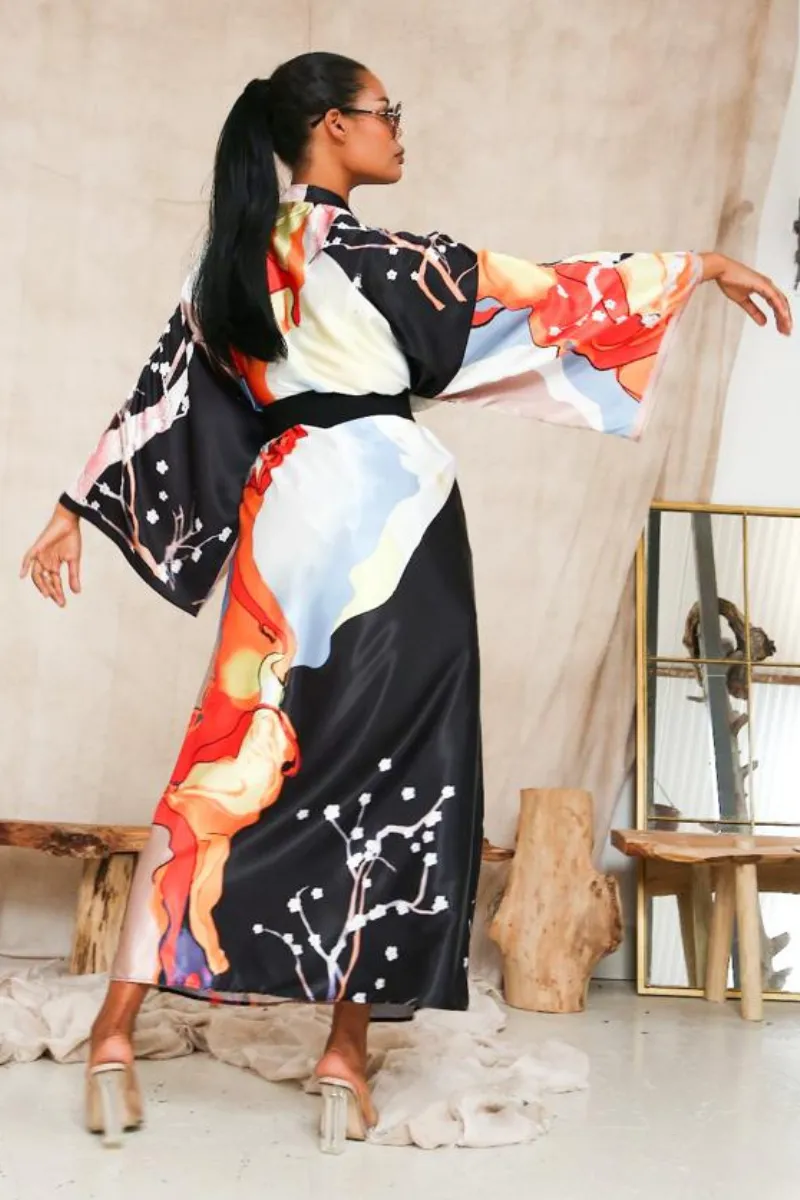 HAWAII KIMONO COVER UP