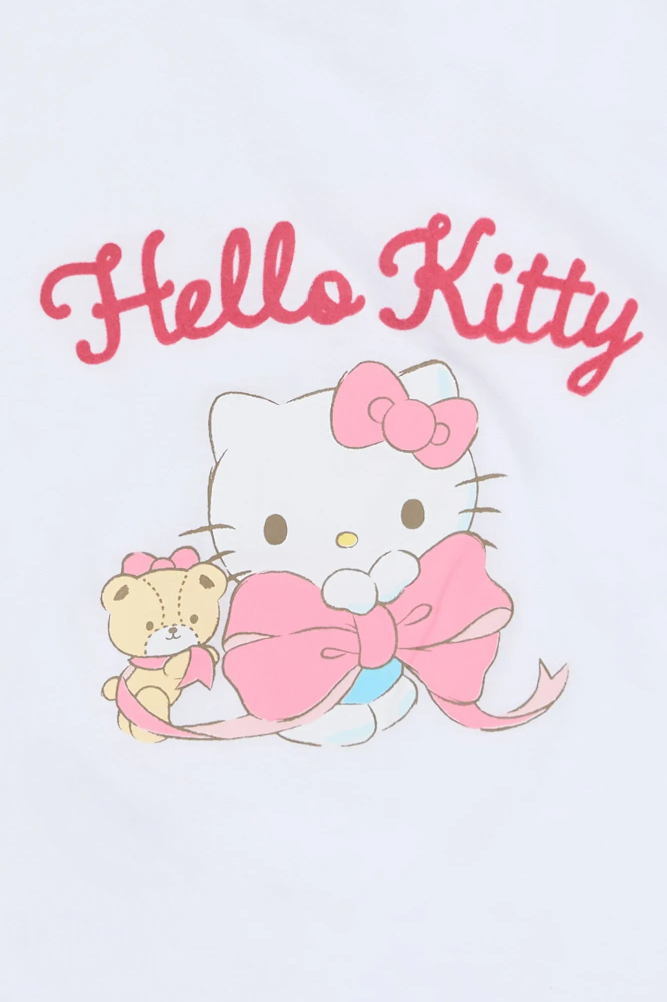 Hello Kitty Bow Graphic Baby Tee