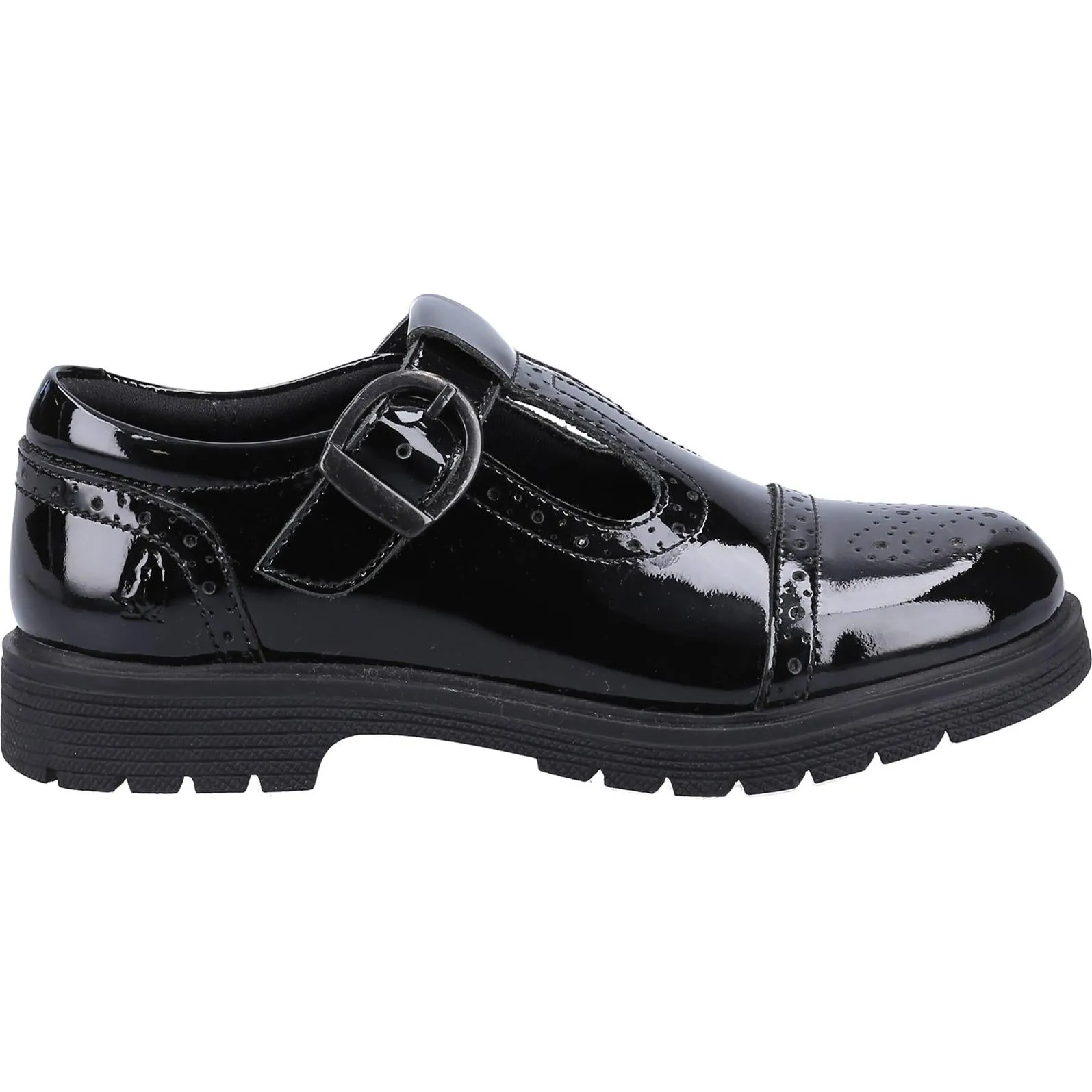 Hush Puppies Paloma Patent Senior Flats