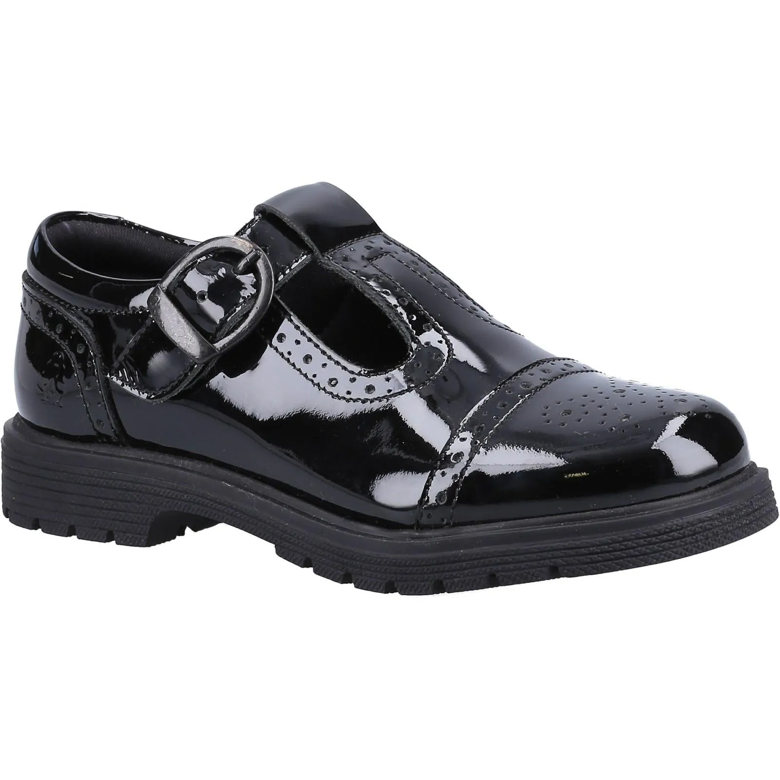 Hush Puppies Paloma Patent Senior Flats