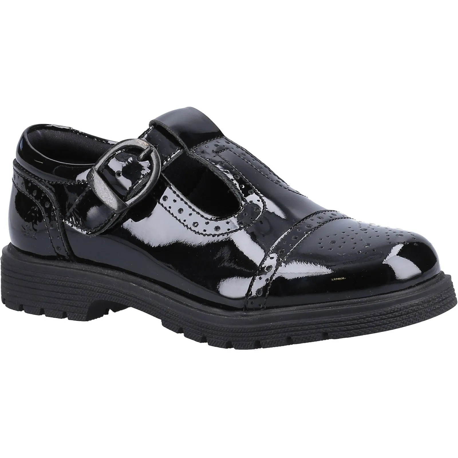 Hush Puppies Paloma Patent Senior Flats
