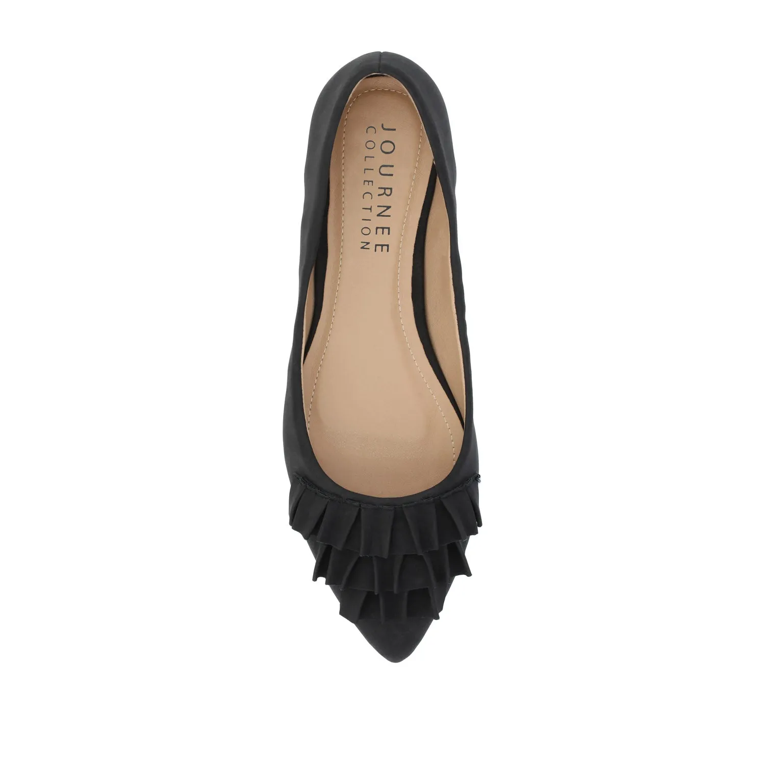 JUDY BALLET FLATS IN FAUX LEATHER
