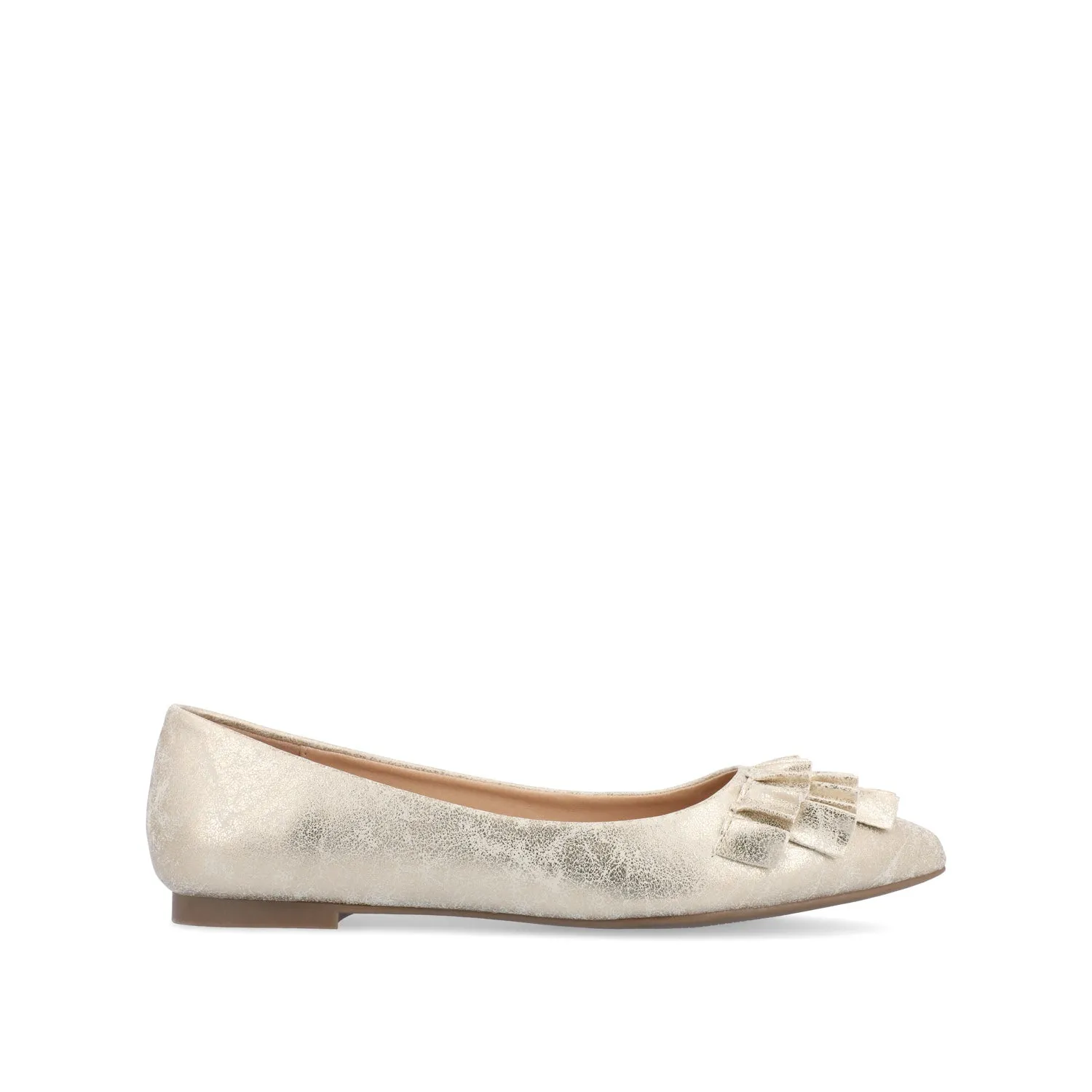 JUDY BALLET FLATS IN FAUX LEATHER