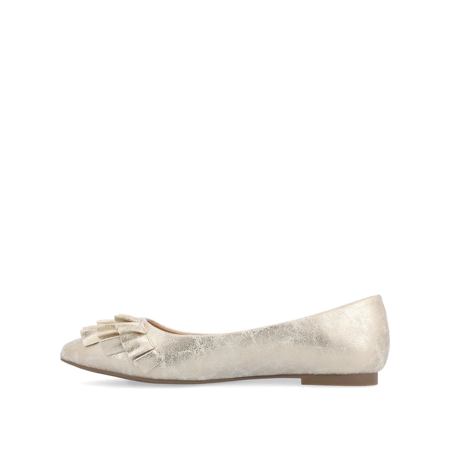 JUDY BALLET FLATS IN FAUX LEATHER