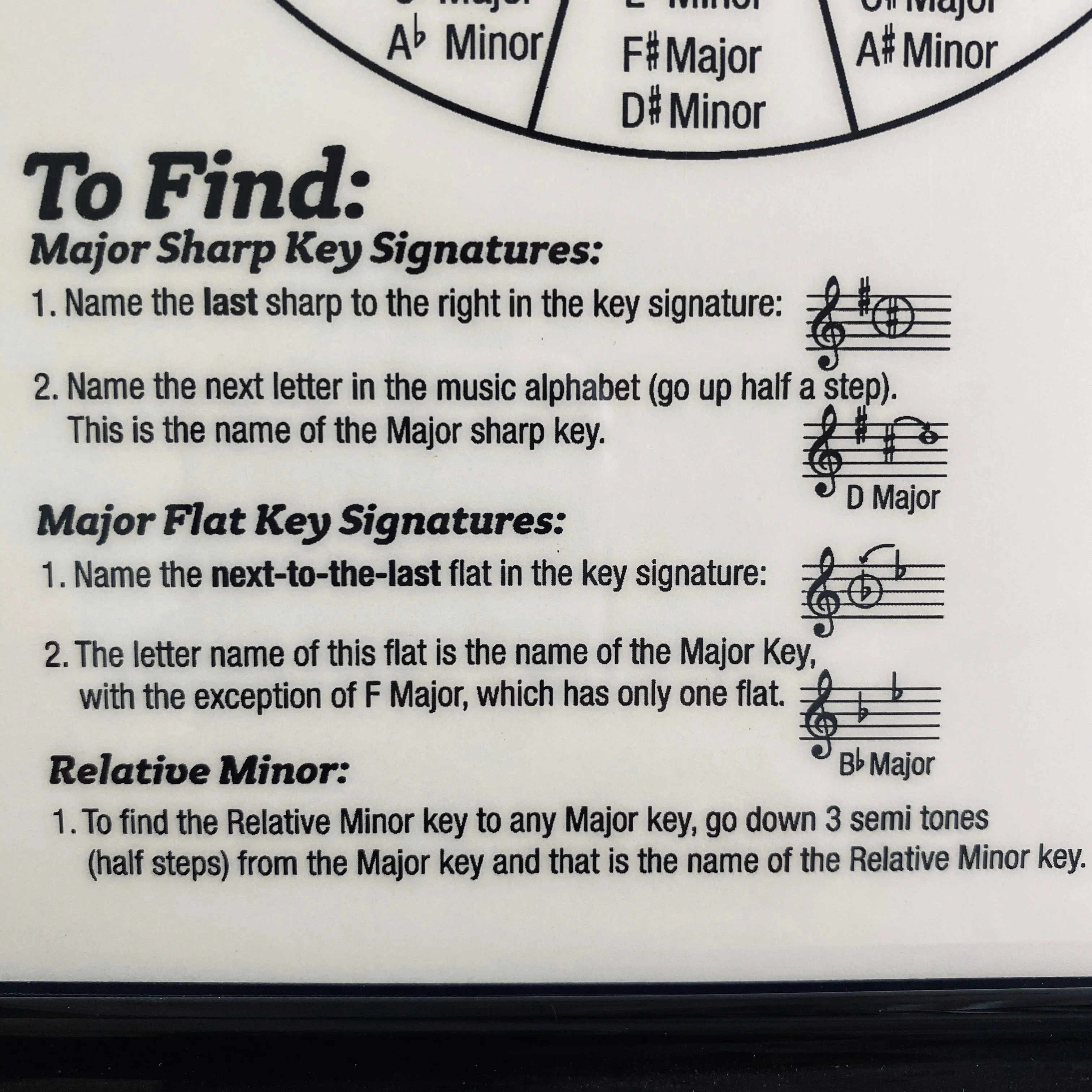 Key Signature Study Kit