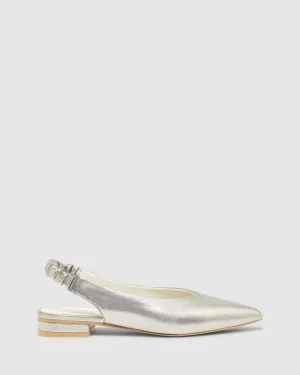 Margie Sling Back Flat
