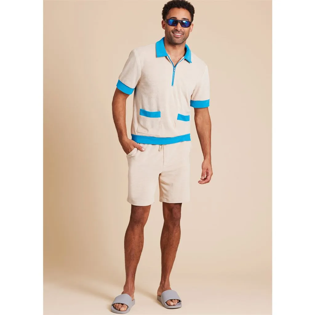 McCall's Pattern M8414 Men's Knit Shirts and Shorts
