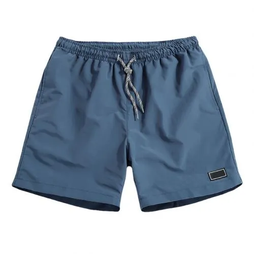 Men Casual Breathable Quick Dry Pants Pockets Beach Solid Color Sport Shorts Men's Short Summer Male Pant with Pocket Breathable