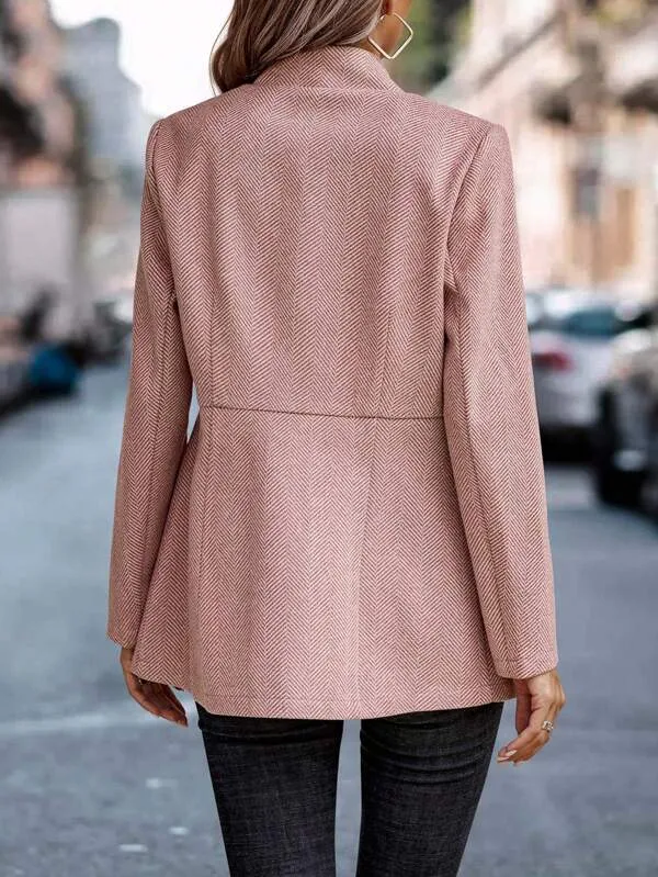 Mia Eleganter Blazer | Moderner Damenblazer für das Büro, mittellang und frühlingshaft
