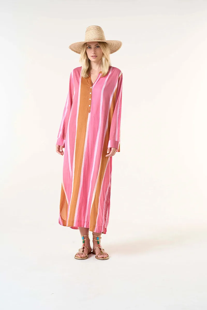 Moroccan Stripe Bazaar Stripe Dress