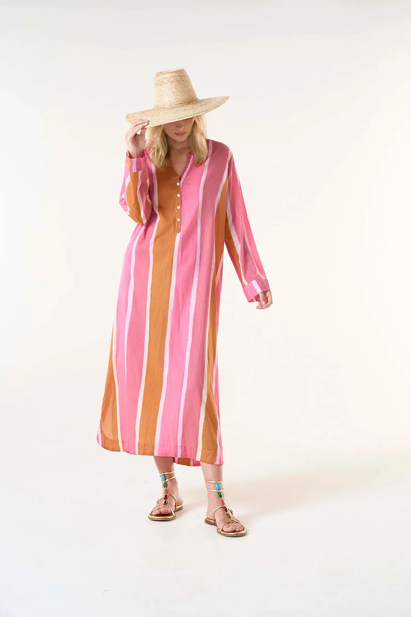 Moroccan Stripe Bazaar Stripe Dress