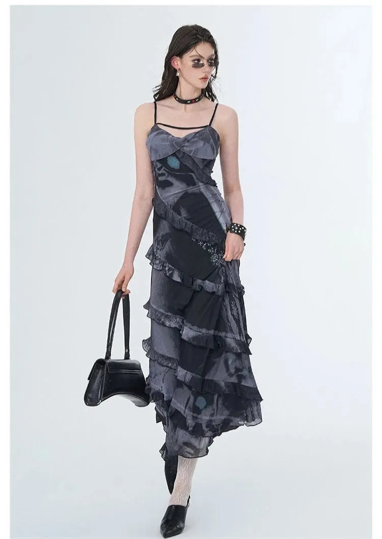 Of Akiva Ruffled Maxi Dress Collection
