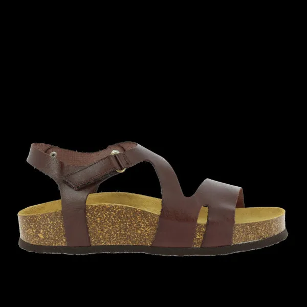 Plakton 345647 Dark Brown Women's Sandals