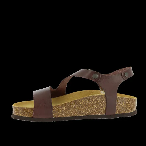 Plakton 345647 Dark Brown Women's Sandals