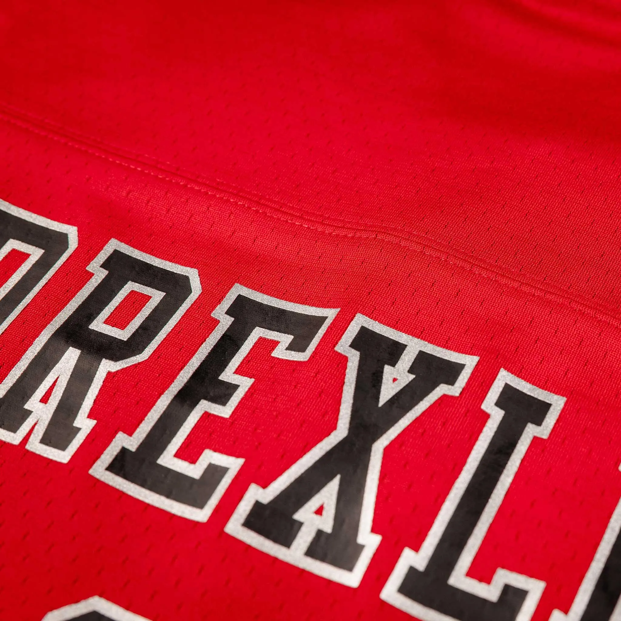 Portland Trail Blazers Mitchell & Ness Women's Red Retro Drexler Tee