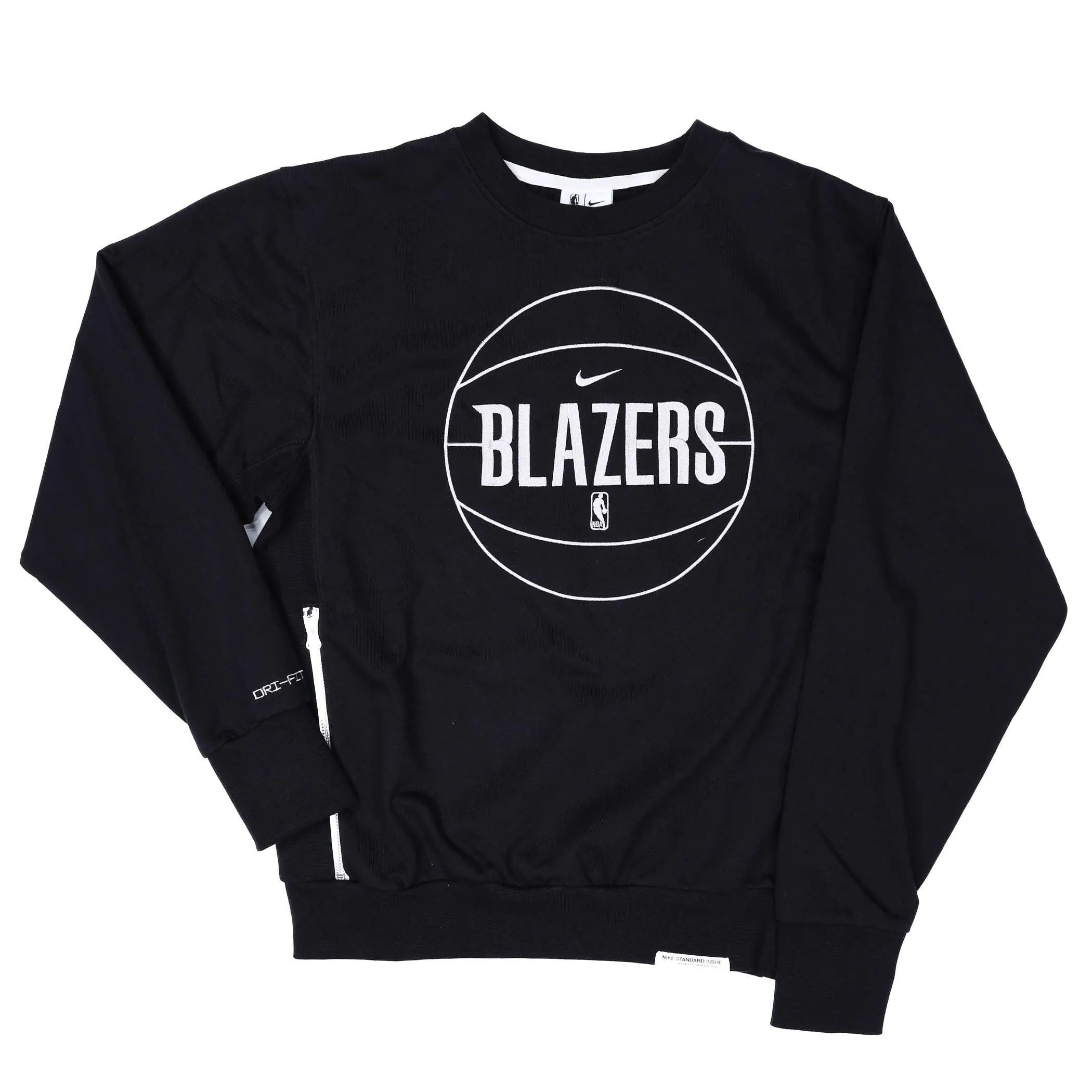Portland Trail Blazers Nike Standard Issue Sphere Crewneck