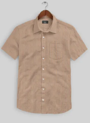 Quicksand Stripe Linen Shirt