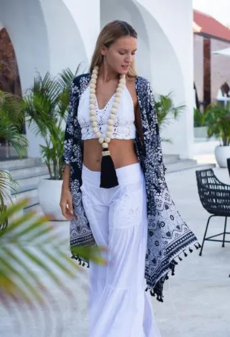 Rayon Kimono