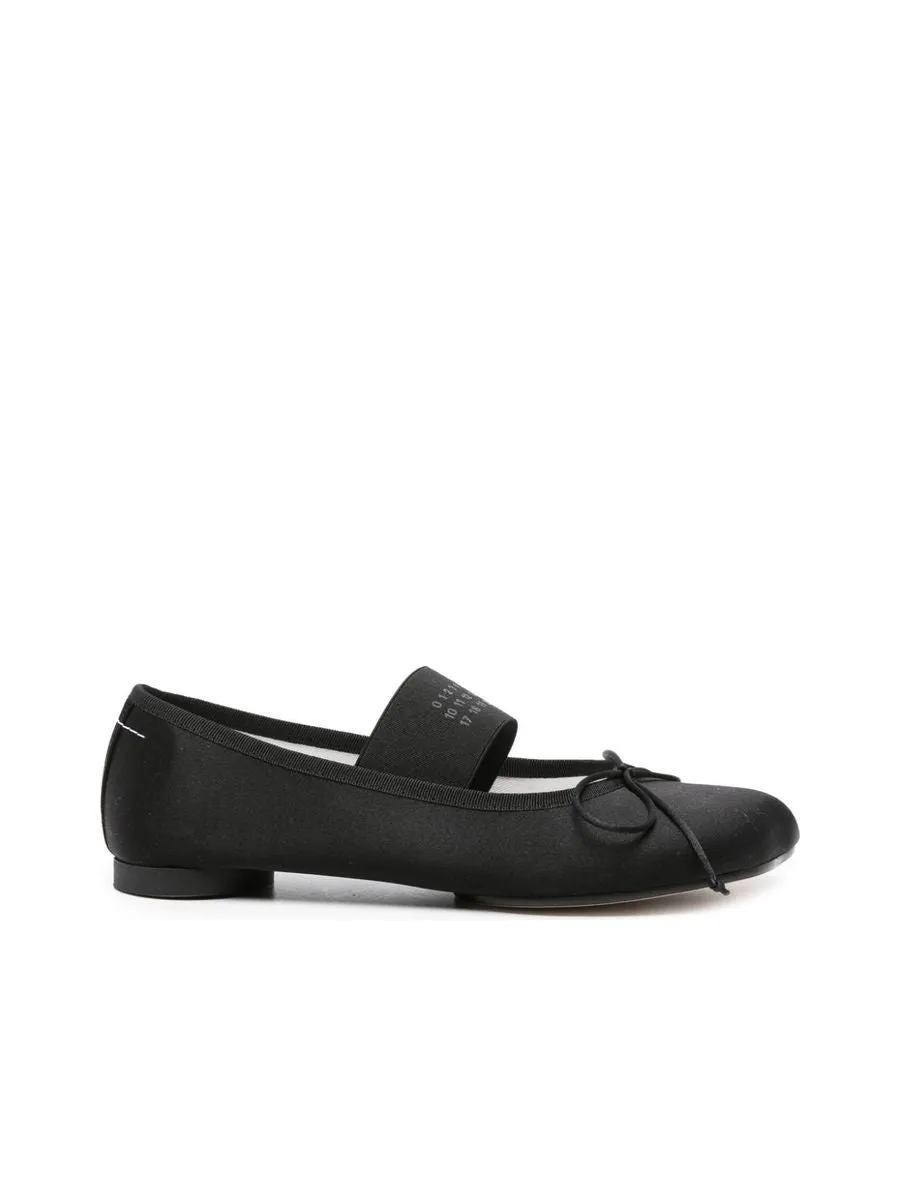 Satin Finish Square Toe Flats