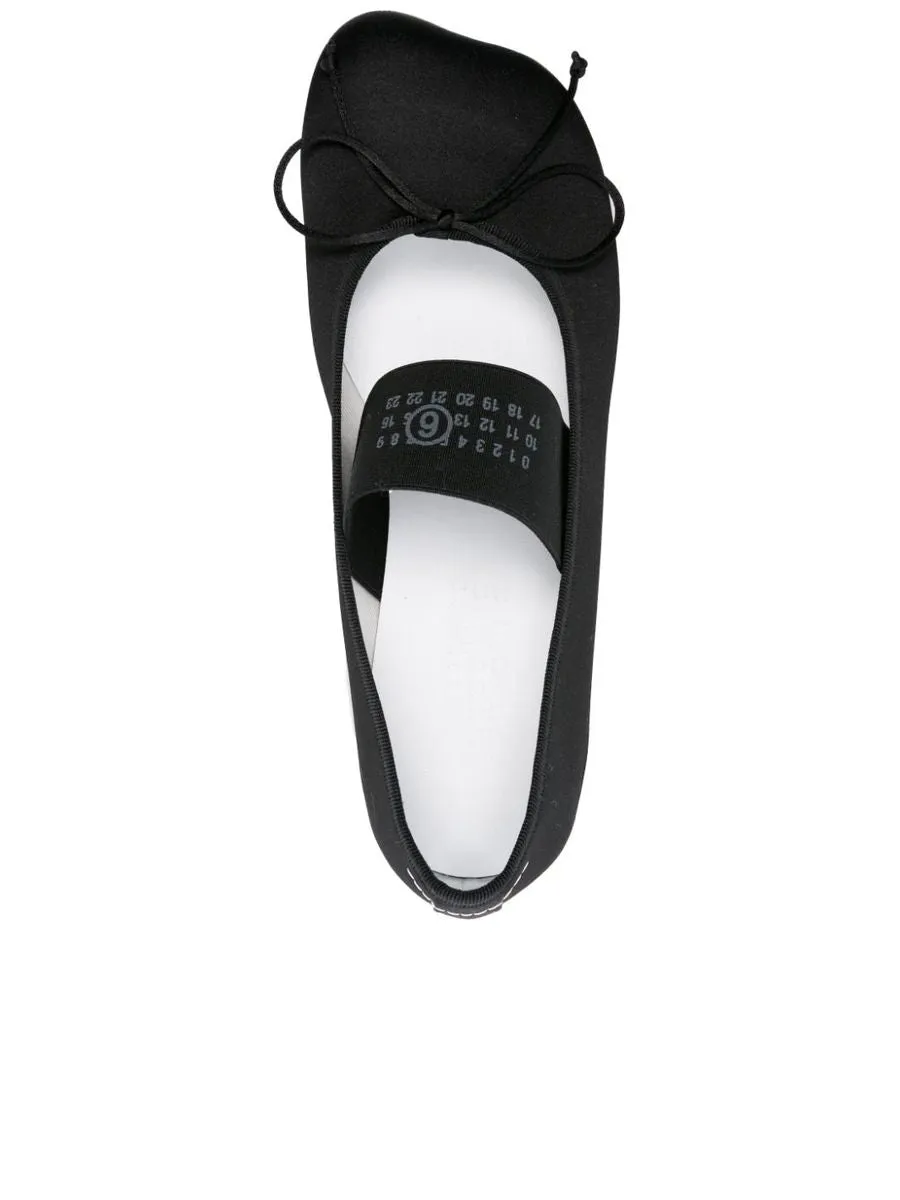 Satin Finish Square Toe Flats
