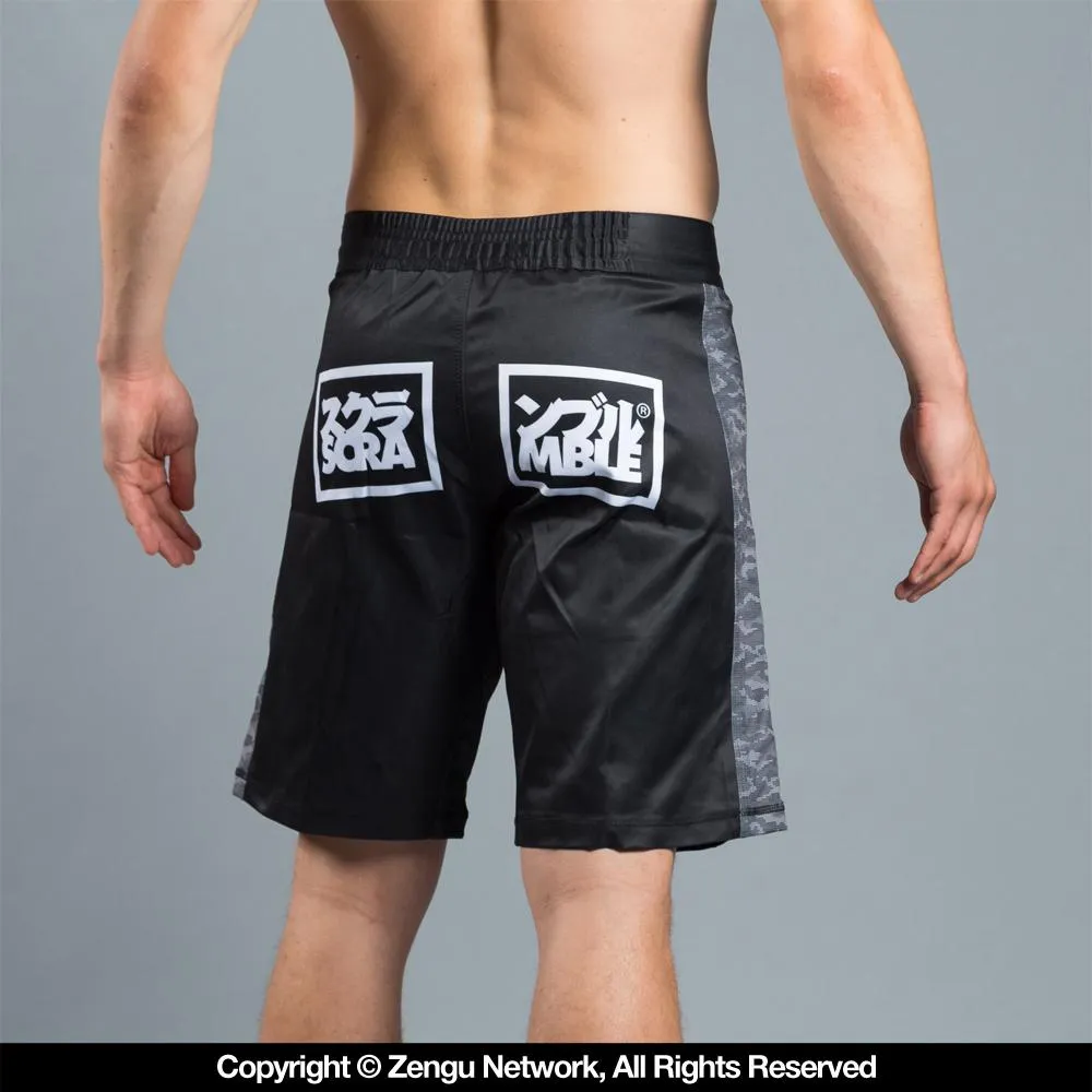 Scramble "Kuro" Camo Shorts