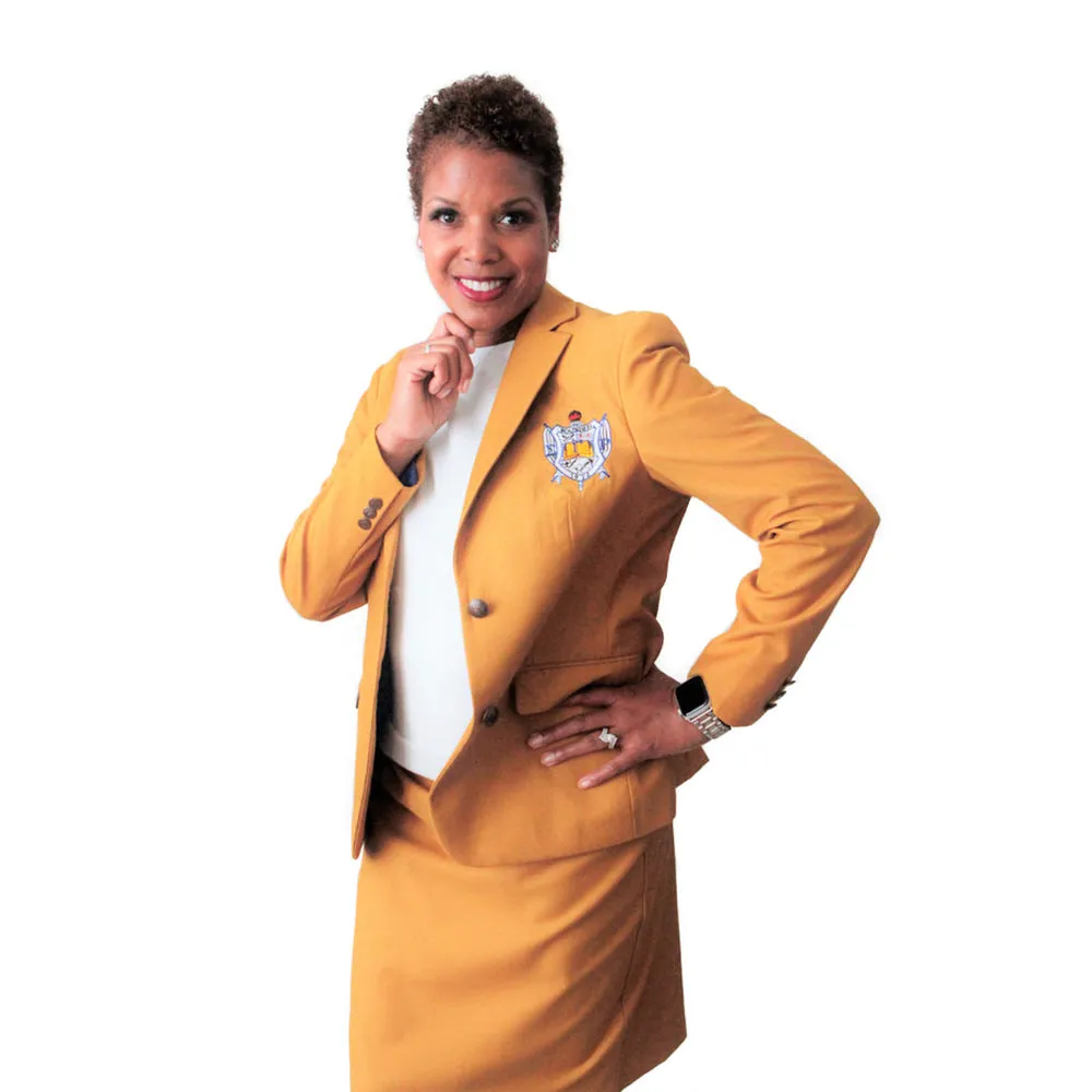 Sigma Gamma Rho Gold Blazer